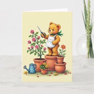 Rose Bush Mothers Day Image Card
