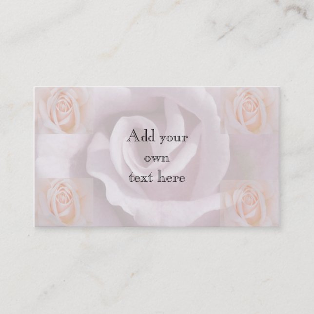 Rose Business profile card (Front)