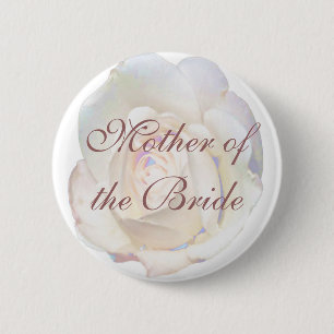 Rose Button Pin