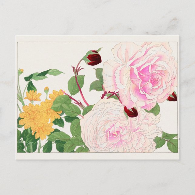 Rose by Tanigami Konan Postcard (Front)