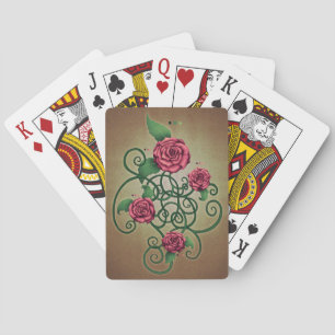 Rose Cartouche Playing Cards
