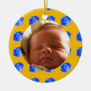 Rose Ceramic Ornament