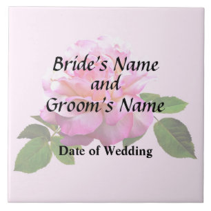 Rose Chicago Peace Wedding Products Ceramic Tile