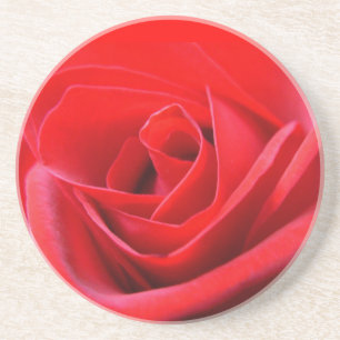 Rose Coasters Red Rose Gifts Keepsake Decor