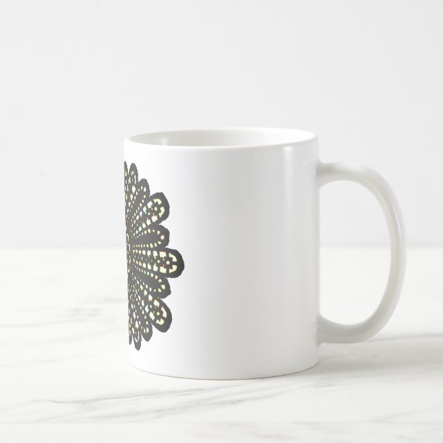 Rose Coloured 3 The MUSEUM Zazzle Gifts Coffee Mug (Right)