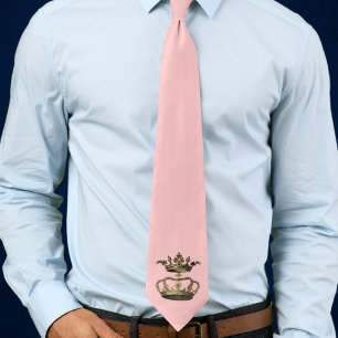 Rose Coloured Laudete Sunday Christmas Advent Tie