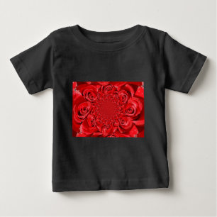 Rose-Coloured World: Floral Fantasy Baby T-Shirt