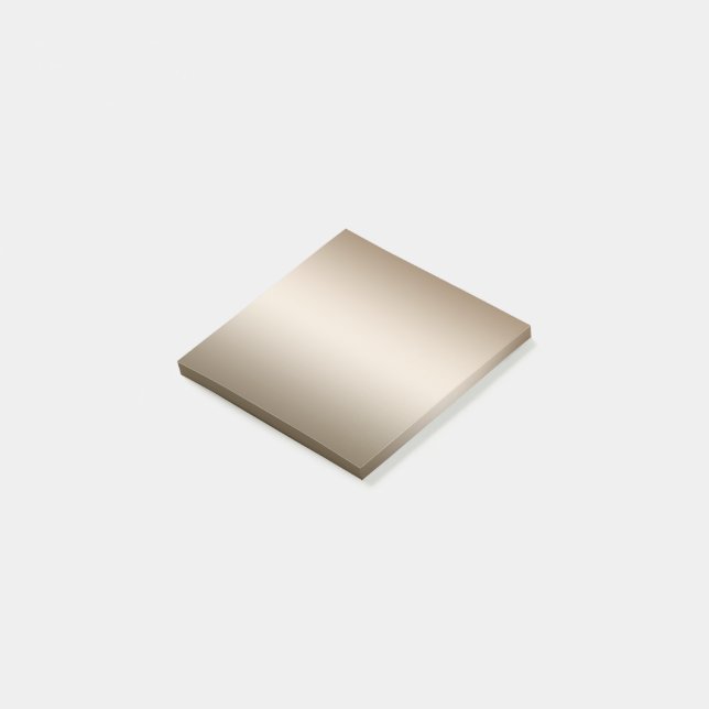 Rose Copper Gradient Post-It Notes (Angled)