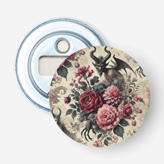 🔥 Rose Crematory – Gothic Victorian Bottle Opener (Front)