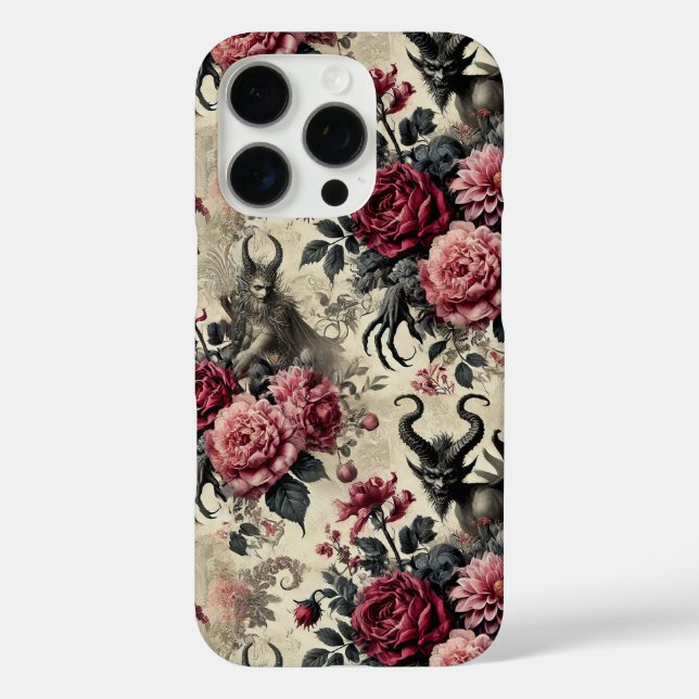 🔥 Rose Crematory – Gothic Victorian Case-Mate iPhone Case (Back)