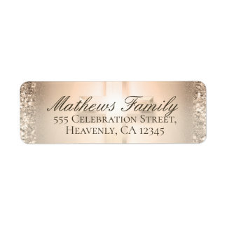 Rose Cross | Label Return Address Label
