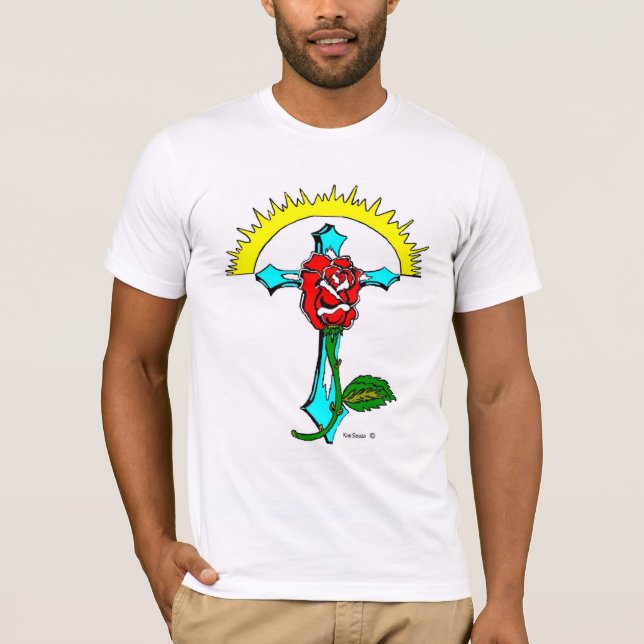 Rose Cross Tee (Front)