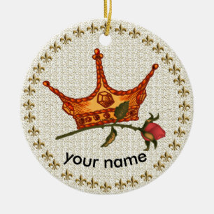 Rose Crown Ornament