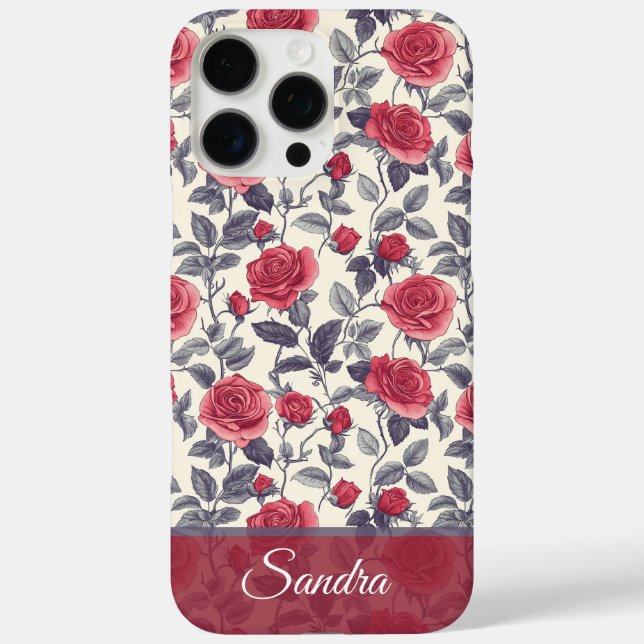 Rose Custom Iphone Case For Girlfriends (Back)
