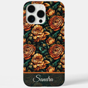 Rose Custom Name Iphone Case For Coworkers