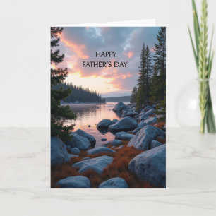 Rose Dawn Fathers Day Card