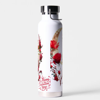 Rose day water bottle