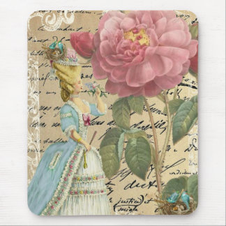 Rose de Marie Antoinette la Tuileries Mouse Pad