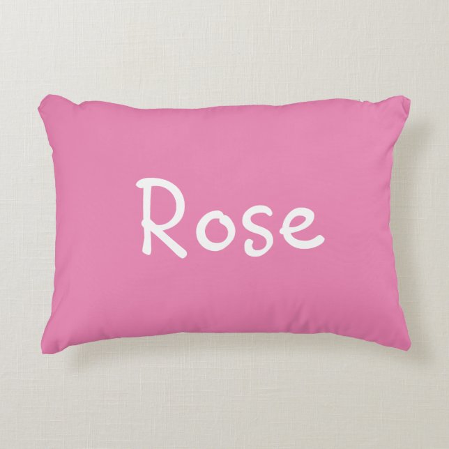 Rose Decorative Cushion (Front)