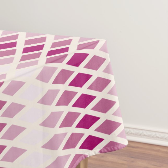 Rose Diamond Ombre Tablecloth (In Situ)