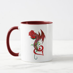 Rose Dragon Lover Mug