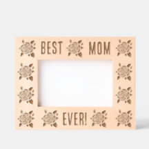 Rose Engraved Frame For Mothers