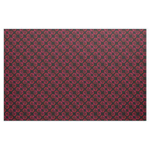 Rose Fabric Red Rose Fabric Cotton or Poly Custom