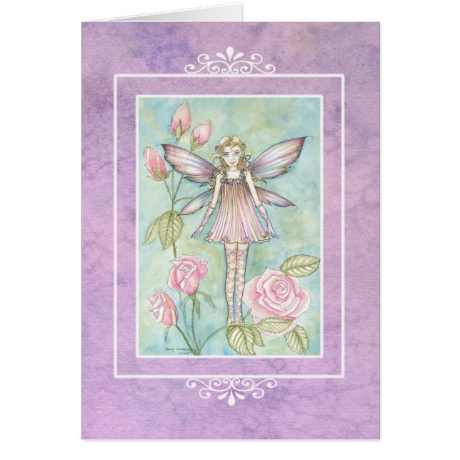 Rose Fairy Card by Molly Harrison (Front)