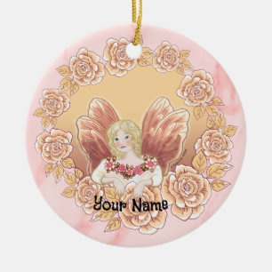 Rose Fairy Ring ornament