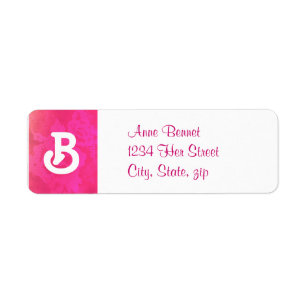 Rose Fantasy address label Return Address Label