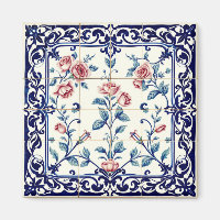 rose filigree magnet