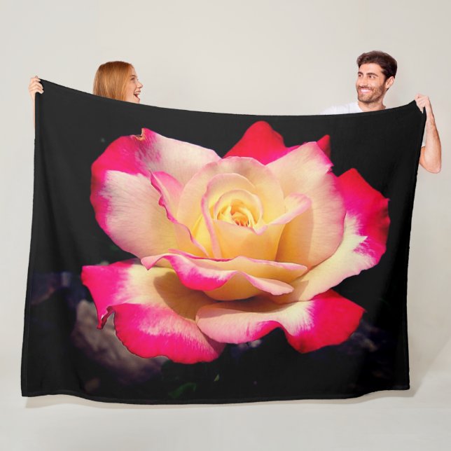 Rose Fleece Blanket (In Situ)