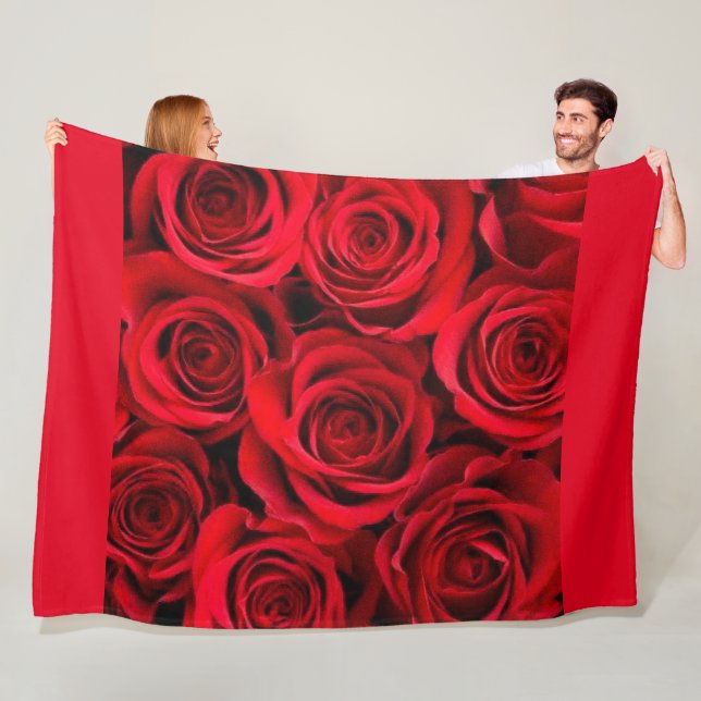 Rose Fleece Blanket (In Situ)