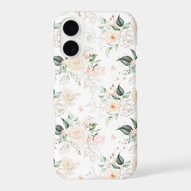 Rose Floral Garden Pattern Samsung Galaxy S21 Case (Back)