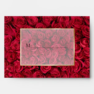 Rose Floral Islamic Wedding Envelope