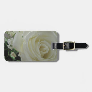 Rose Floral Luggage Tag