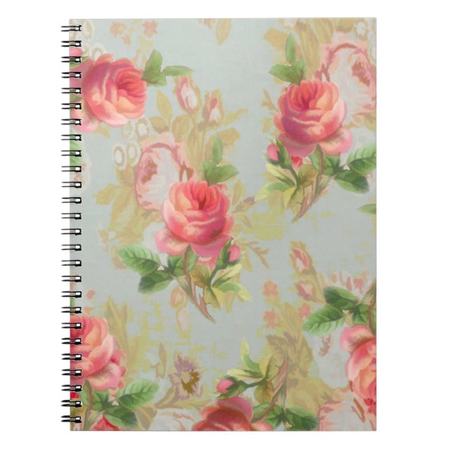 Rose Floral Notebook (Front)