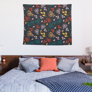 Rose Floral Tapestry