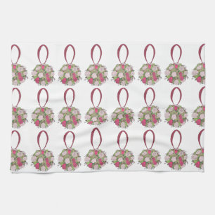 Rose Floral Wedding Bridal Bouquet Flower Towel
