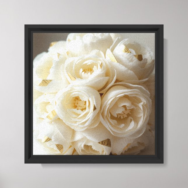 Rose Flower Design  Canvas Print (Front)