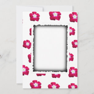 Rose flower design save the date
