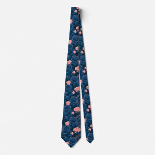 Rose Flower Engagement Beach Wedding Tie