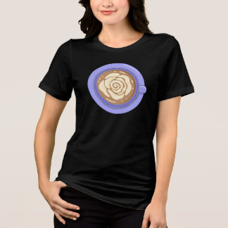 Rose Flower Latte Tri-Blend Shirt