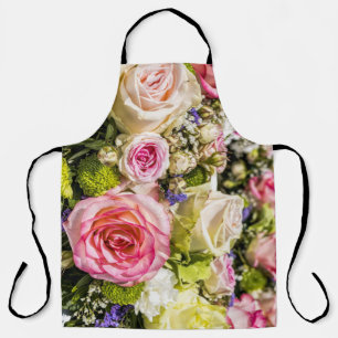 Rose Flower Mixture Apron