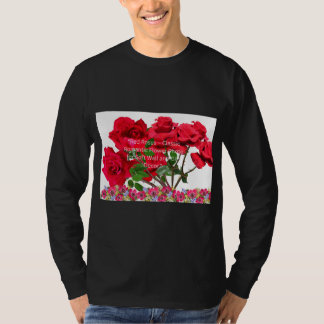 Rose Flower Natural Image - Botanical Garden T-Shirt