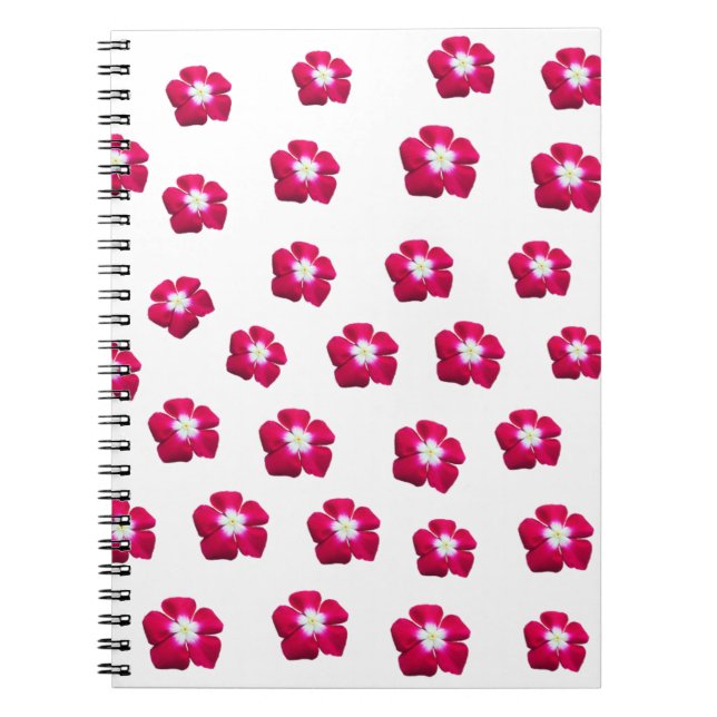 Rose flower notebook (Front)