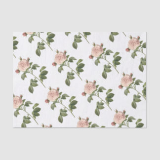 Rose Flower Pattern Tissue Paper