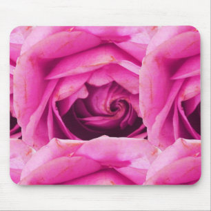 Rose Flower Pink Mouse Pad