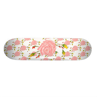 Rose Flower Skateboard