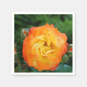Rose Flower Standard Cocktail Napkin